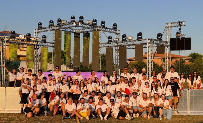 Appignano lo staff di Futura Park Festival