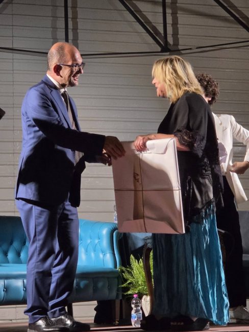 Guido Castelli e Gabriella Cesca