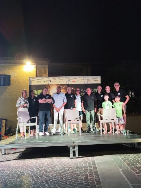 Lo staff Aff con Bartoletti e Castori