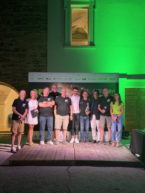Lo staff di Aff con Marco Buttu