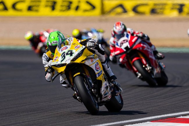 Lorenzo Baldassarri Donington Gara 2 ko