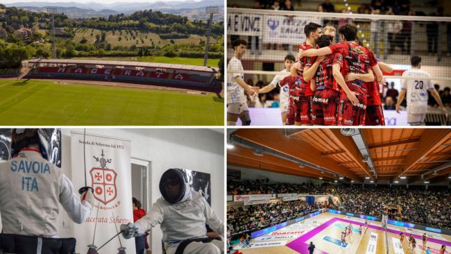Montaggio Macerata provincia sport