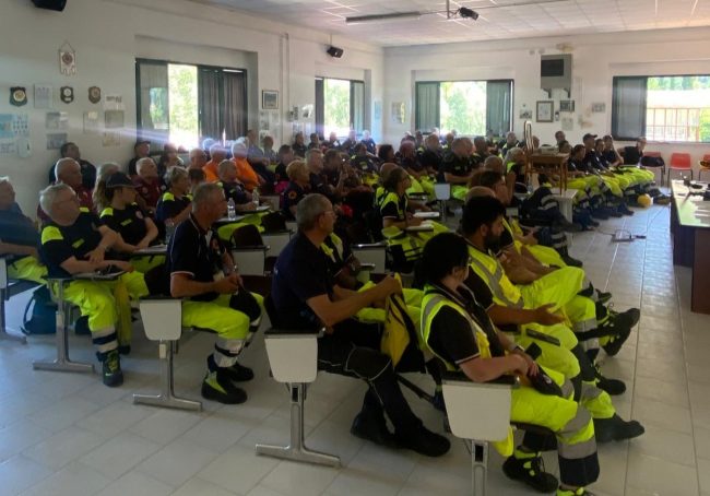 esercitazione antincendio fiuminata