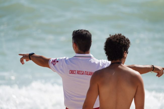 esercitazione in mare porto potenza 12