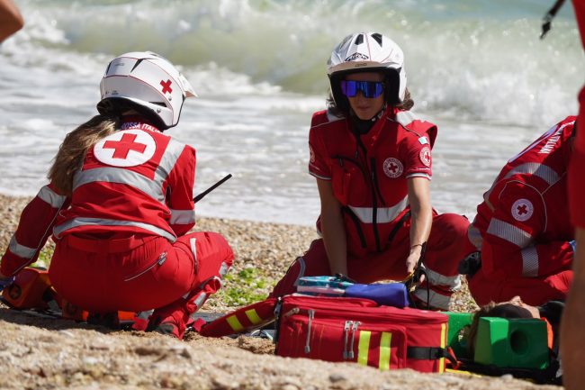 esercitazione in mare porto potenza 3