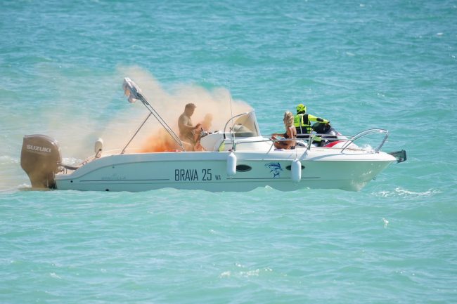 esercitazione in mare porto potenza