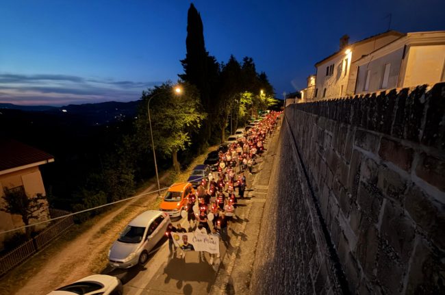 fiaccolata Michele Caporali 5