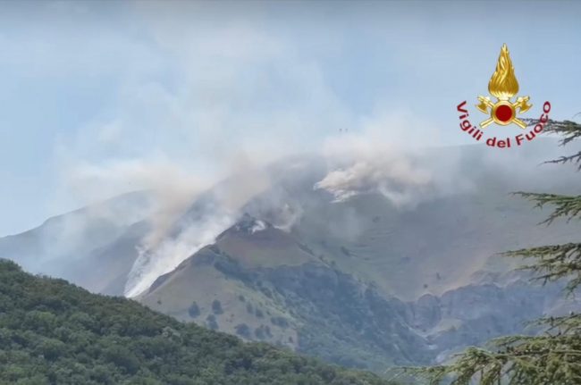 incendio bolognola