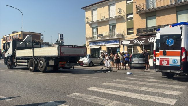 investita bar milan civitanova ambulanza