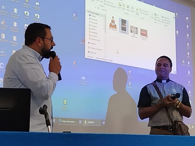 l'incontro con padre Sergio Ianeselli