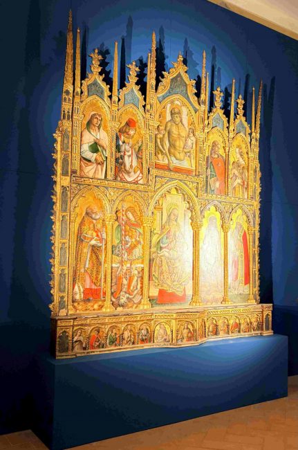 polittico Crivelli - presso Pinacoteca Monte San Martino