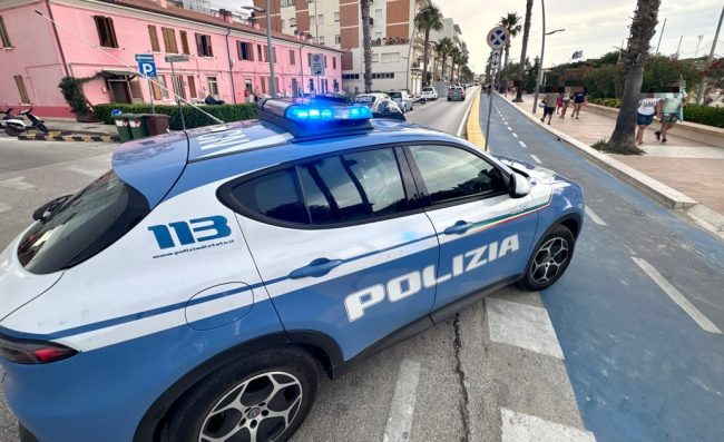 polizia rissa lungomare (1)