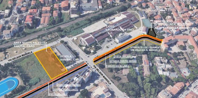 progetto via della Vela via Mandela
