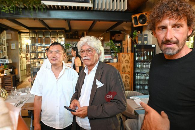 visita ri kwang hyok nord corea - antonio razzi filippo roma gianluca crocetti - ristorante officina civitanova - FDM (4)