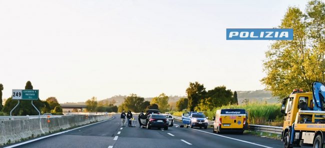assalto portavalori a14 polizia11