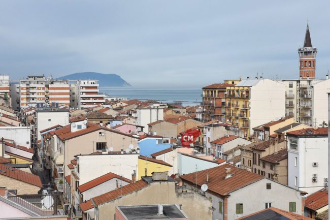 civitanova dall'alto borgo marinaro torre cristo re conero - fdm