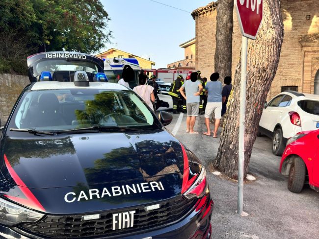 donna investita montecosaro