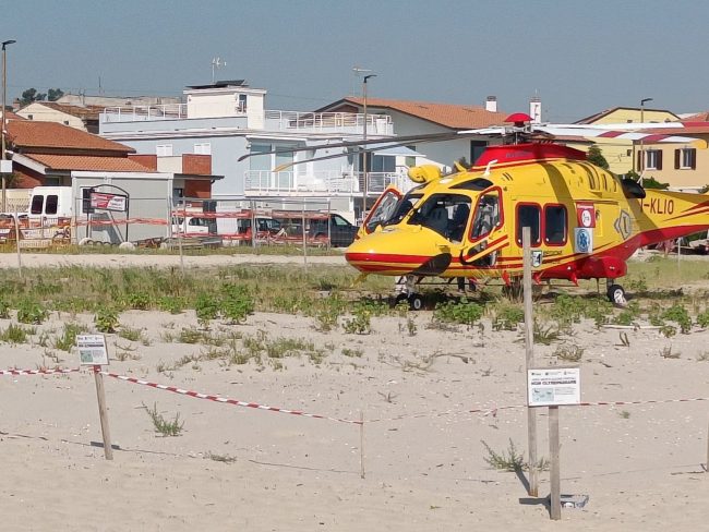 eliambulanza civitanova spiaggia