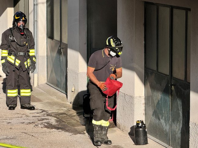 incendio garage villa san filippo 3