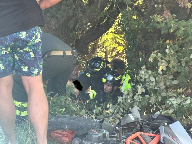 incidente moto potenza picena 6