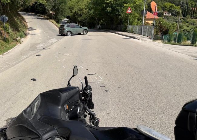 incidente scooter civitanova alta 2