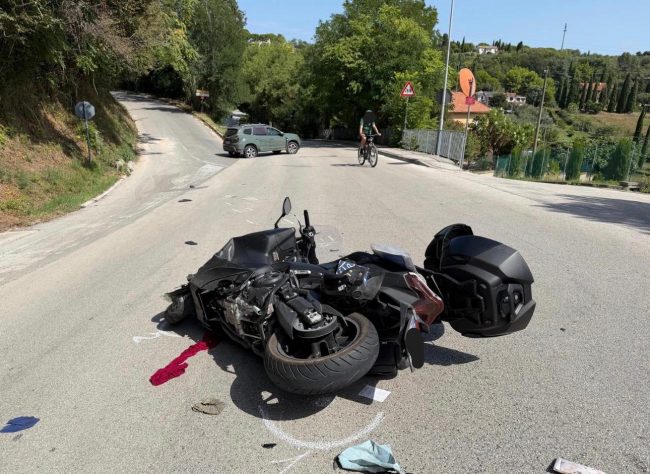 incidente scooter civitanova alta