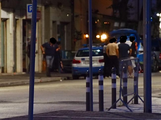 polizia civitanova notte