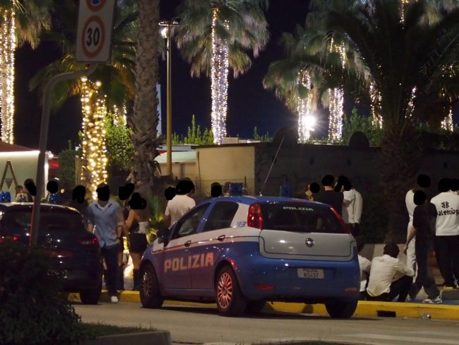 polizia lungomare civitanova