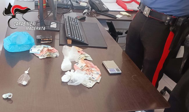 san severino cronaca cocaina