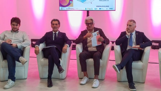 Da sx Pelati, Romano, Parcaroli e Tasso