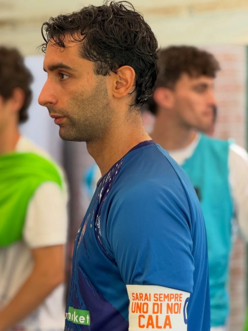 Fascia da capitano Nicolas Calabresi Vr Macerata