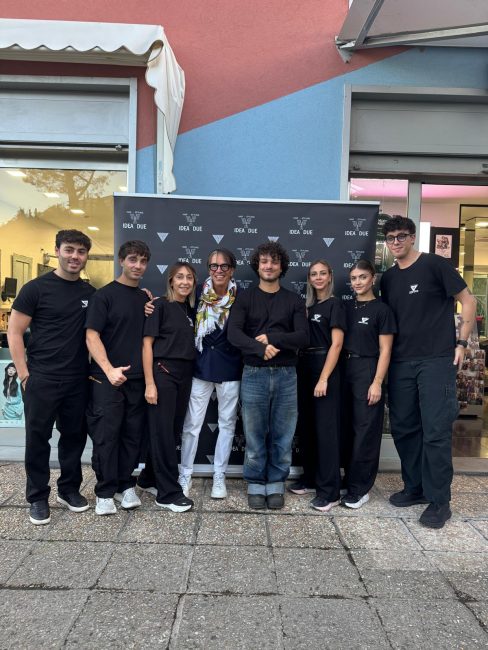 Gassmann con il team di Rilli