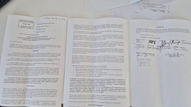 firme sfiducia ciarapica civitanova