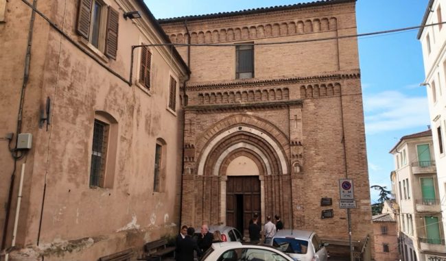 chiesa santa maria della porta avvio lavori (5)