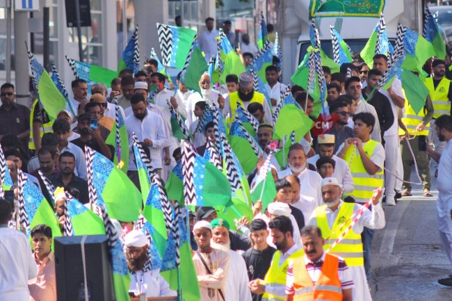 corteo islamico per nascita maometto - via cecchetti - civitanova - FDM (6)