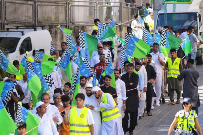 corteo islamico per nascita maometto - via cecchetti - civitanova - FDM (7)