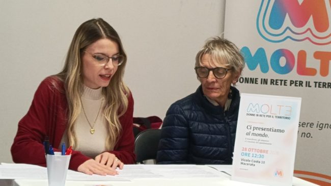 A sinistra Alia Simoncini
