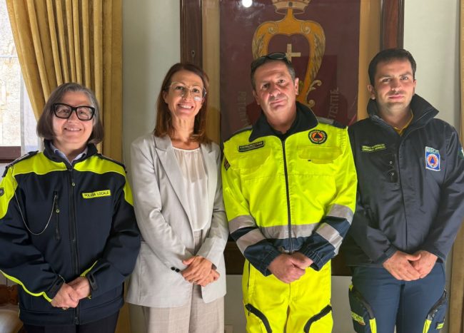 Da sinistra Mercuri, Tartabini, Melatini e Morresi