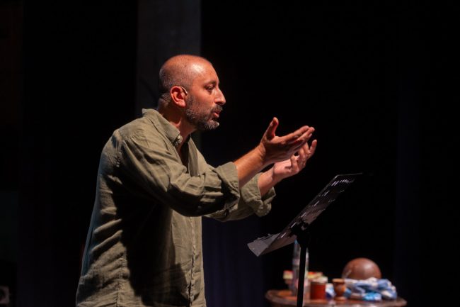 Fabrizio Gabrielli sul palco della Filarmonica