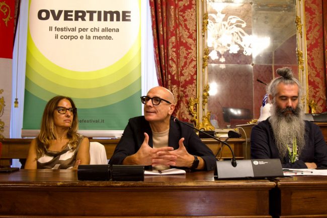 L'intervento di Massimo Tombolini in occasione della conferenza stampa di presentazione di Overtime 2026