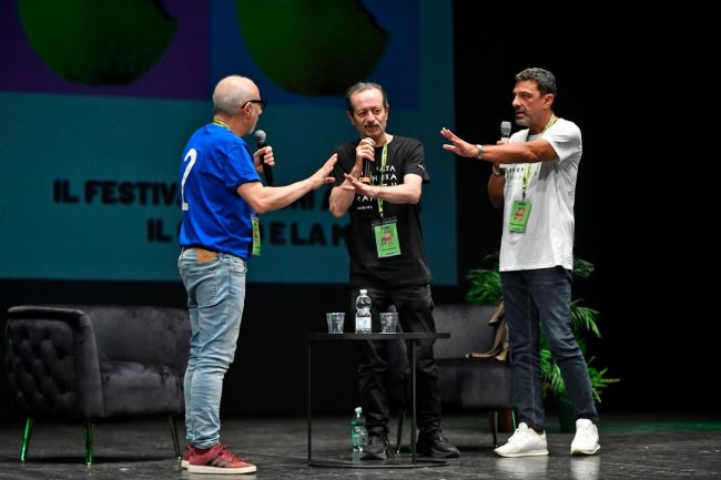Marco Ardemagni, Rocco Papaleo e Nicola Calzaretta