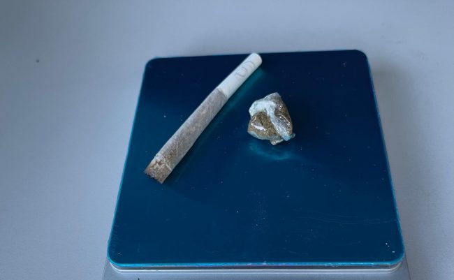 Polizia locale hashish sequestrata