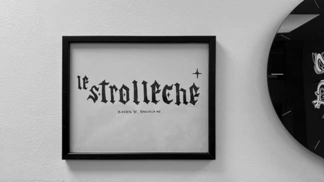 grafica Strolleche MarcheLove