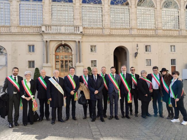 sindaci roma udienza papa