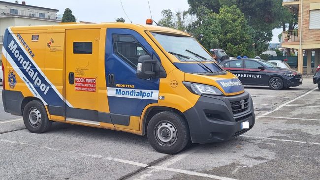 tamponamento corridonia portavalori