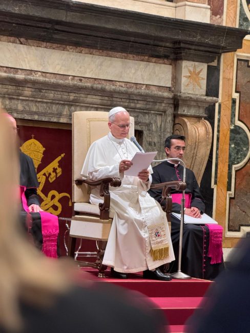 udienza papa leone castelli (2)