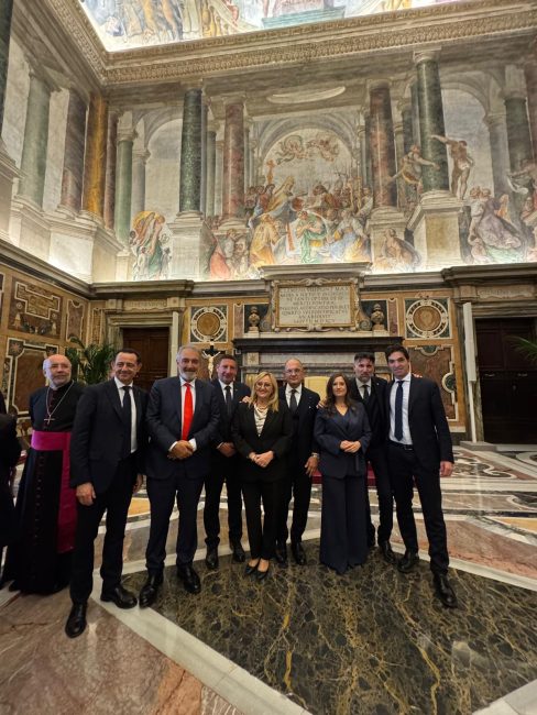 udienza papa leone castelli (3)