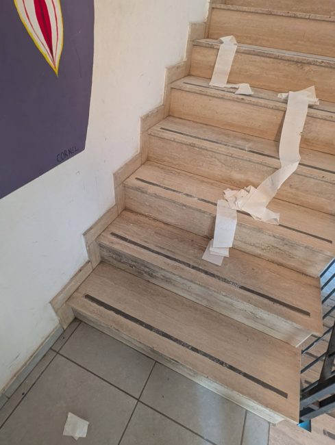 vandali al centro San lorenzo 14