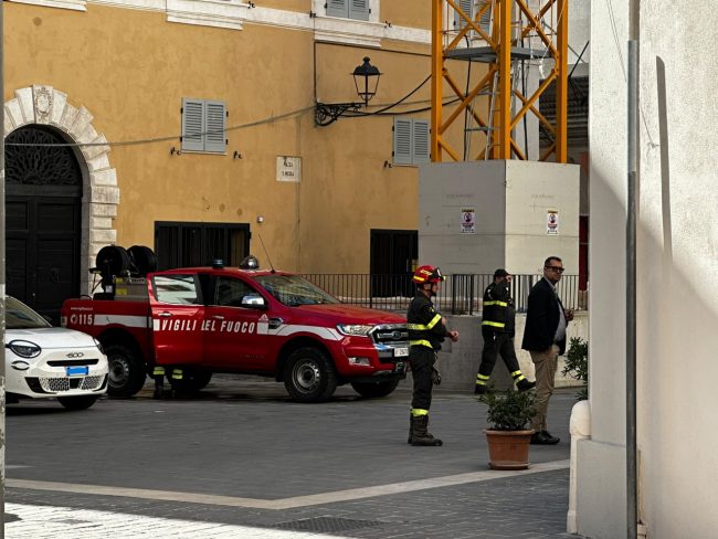 vigili del fuoco tolentino